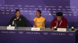 German's Yemsi Ogunleye Wins Shot Put Gold Medal [Press Conference]