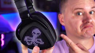 ASUS ROG Delta S Animate Gaming Headset Review with Mic Test