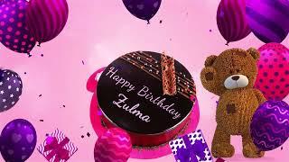 Happy Birthday Zulma | Zulma Happy Birthday Song