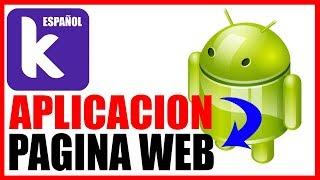 Kodular en Español | Cómo crear una APP para mi pagina web