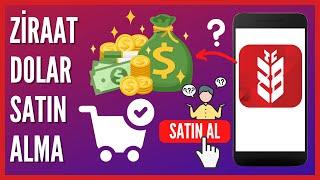 How to Get Dollars on Ziraat Mobile?