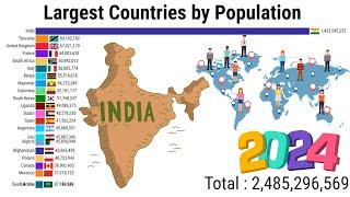 Largest Countries by Population | ZAHID IQBAL LLC