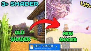 Top 3+ Best Shader For Minecraft PE 1.21+ |  New Best Shader For MCPE Low End Device | 4 GB