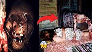 10 Scary Videos And Disturbing Things Caught On Camera - Scary Comp