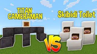 What will happen if Titan Cameraman and Skibidi Toilet fight?