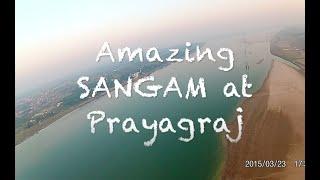 Sangam at Prayagraj  - The confluence of 3 rivers | Triveni sangam