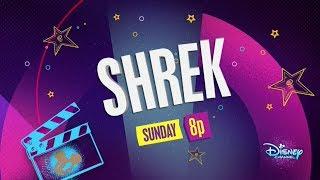 Shrek (2001) June 9, 2019 Disney Channel premiere promo (Sunday)