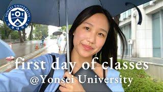 FIRST DAY OF CLASSES IN KOREA @Yonsei University