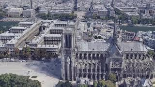 Notre-Dame Cathedral in Google Earth VR