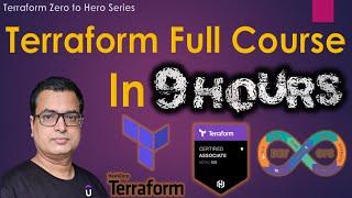 Terraform Full Course in 9 hours .. Zero to Hero Series .. #terraform #devops @AlokKumar