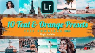 10 Teal and Orange Lightroom Presets Free Download | Adobe Lightroom