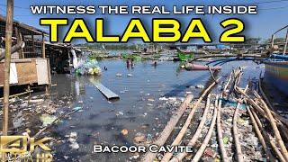 Witness The Real Life Inside TALABA 2 Bacoor Cavite Philippines [4K]