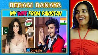 OMEGLE My Begam From Pakistan REACTION | Omegle India | ‪@Adrishyaa  | Neha M.