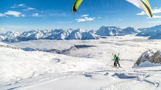 Travelita fliegt über die Belalp (Hohstock-Kühmatte)