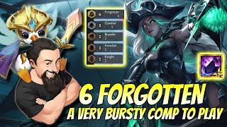 6 Forgotten - A very bursty comp to play | TFT Reckoning | Teamfight Tactics