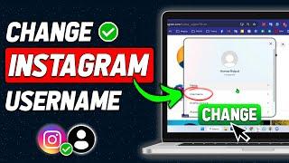How To Change Instagram Username - PC (2024 New Method)