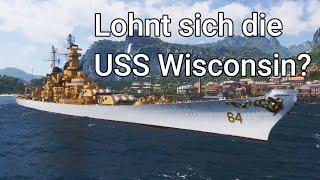 Ich teste die USS Wisconsin! | World of Warships