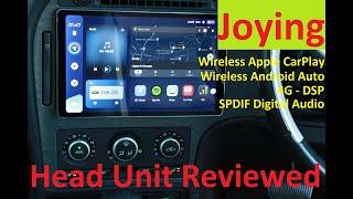 Epic Joying Head Unit - Snapdragon 2.2ghz CPU - 4gb RAM - 4G - DSP - Wireless Android Auto + Carplay