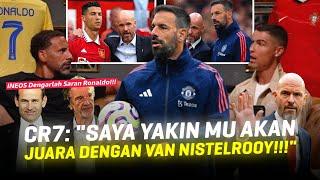 "Kalo Mau Sukses, Biarkan Nistelrooy Yang Melatih!!" Saran Ronaldo Untuk INEOS Agar Gantikan Ten Hag