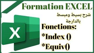 Fonction: INDEX -Fonction: EQUIV