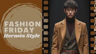 (Fashion Friday) Discover Hermès Style Lookbook | AI Art | Hang Out With Us