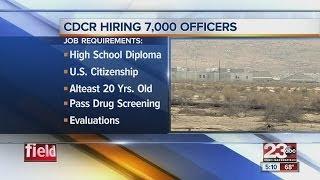 CDCR still looking to hire correctional officers