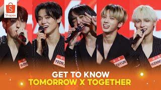 Get to know TOMORROW X TOGETHER on Shopee Live! #ShopeeXTXT