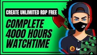 How to Create Unlimited free rdp lifetime