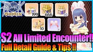 100% New Limited Encounter Guide!! Detailed Info & Guide!! [Ragnarok Origin Global]