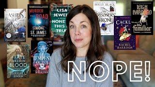 WORST Books of 2024 + Books I DID NOT Finish (DNF)!