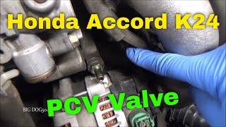 Honda Accord PCV Valve Replacement - K24 Engine