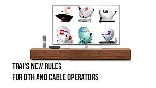 TRAI new rules for DTH: Why consumers have to take note