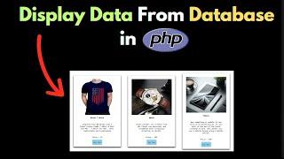 Display Product Data in Homepage from Database in PHP | PHP E-Commerce Project Tutorial