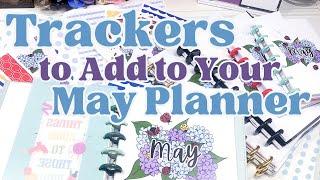 Trackers to Add to Your May 2024 Planner | Habit Trackers, Mood Trackers + More