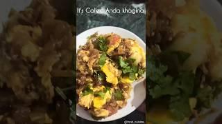 अंडे की खानदानी रेसिपी  | Hydrabadi anda khagina recipe | Anda bhurji #andarecipes#