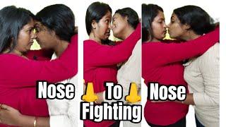 Bear Hug Nose To Nose Rubbing Challenge // Funny video @madmommy484