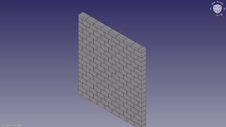 FreeCAD Arch Workbench - Simple Wall