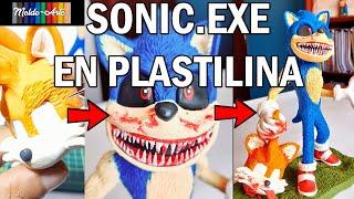 COMO  HACER A SONIC.EXE EN PLASTILINA | Making Sonic.exe full clay