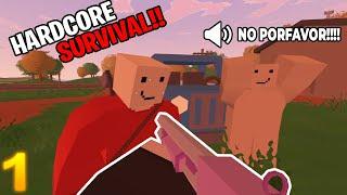 SOBREVIVIENDO al SERVIDOR mas CRUEL de UNTURNED | Serie EXPRESS