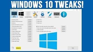 Free Windows 10 Customization and Tweaking App