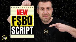 How to Set LISTING APPOINTMENTS Using My New (FSBO SCRIPT)