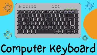 KNOW YOUR COMPUTER KEYBOARD - COMPUTER CLASS 1 | KIDS LEARNING EDUCATIONAL VIDEOS| DONUT KIDS TV