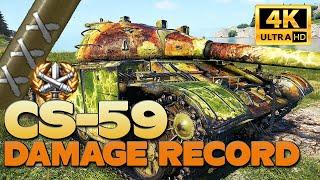 New CS-59 damage record & 3rd mark - World of Tanks