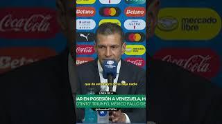 ¡DECEPCIONADO!  Jimmy Lozano habla tas la catástrofe de México ante Venezuela #shorts