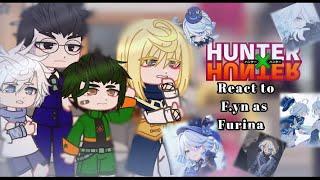 HunterXHunter react to F.yn as Furina