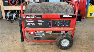 Honda Powermate Generator - No Compression?