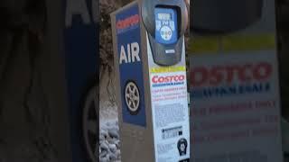 Using Costco Nitrogen tire filling station.  Super simple!