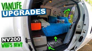 Van Life No Build Van Build Upgrades:   NV200 Micro Camper Upgrades For The Back Country