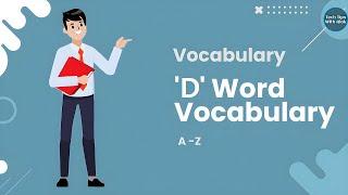 D Word Vocabulary #vocabulary