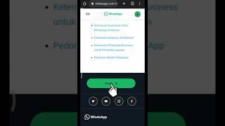 cara memakai vitur WhatsApp yang belum ada cukup pengguna wa aja yang tau 